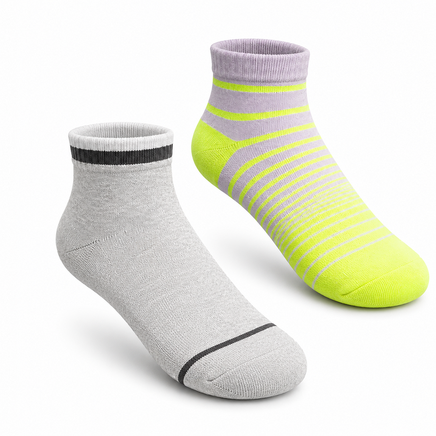 HAPPY FEET KIDS SOCKS - EGYPTIAN COTTON, 6-PACK