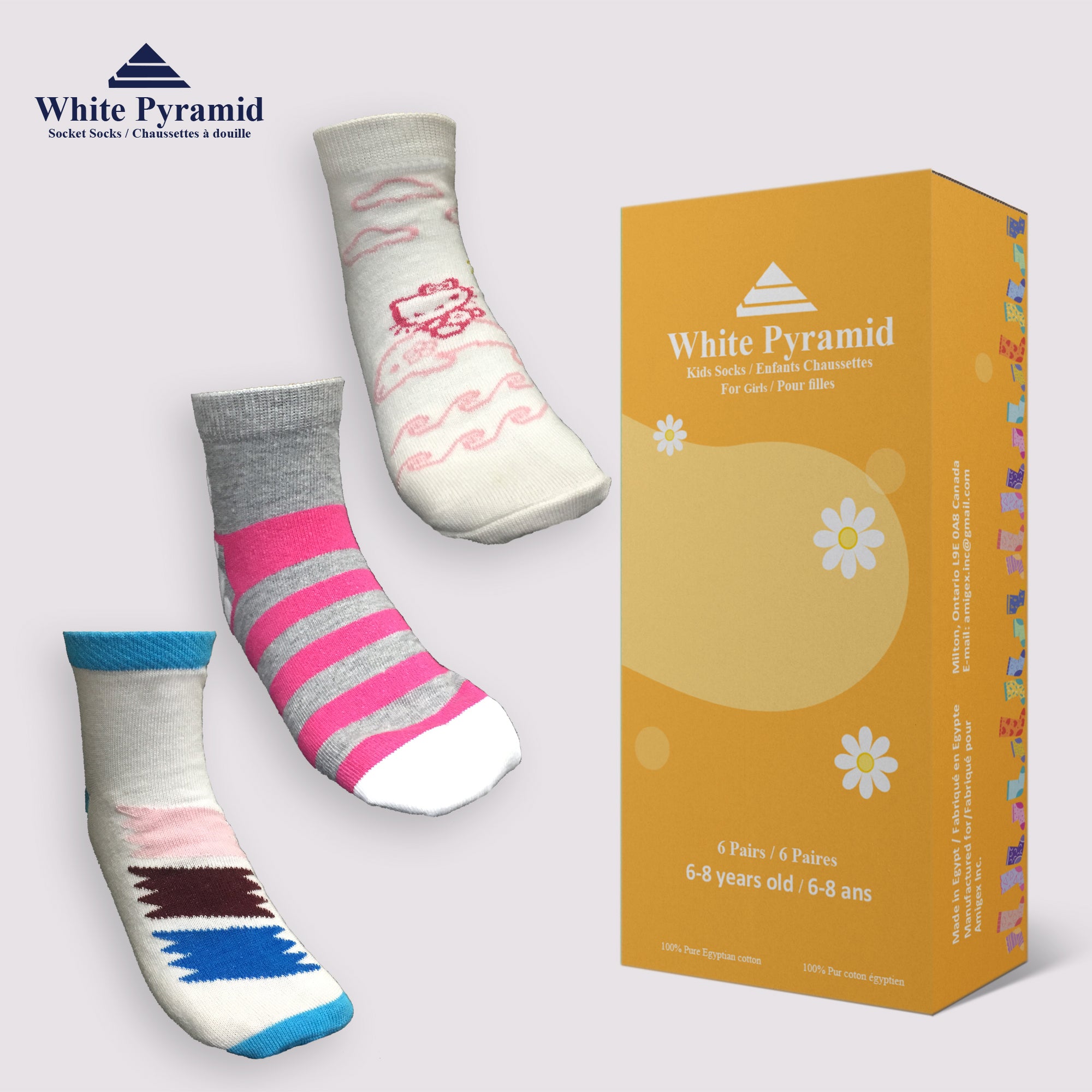Kids Socks Assorted Quantity : 6 Pairs image 0