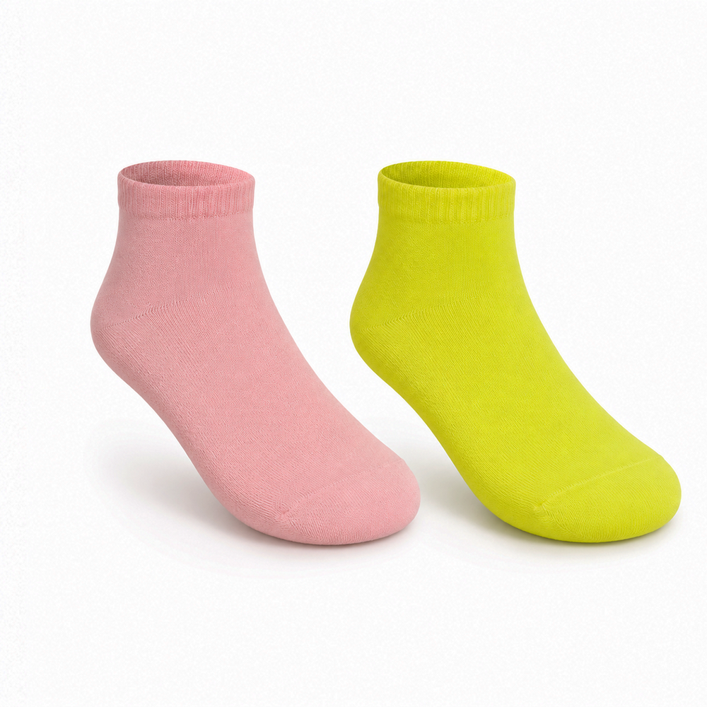 KIDS PLAIN SOCKS - EGYPTIAN COTTON, 6-PAIRS
