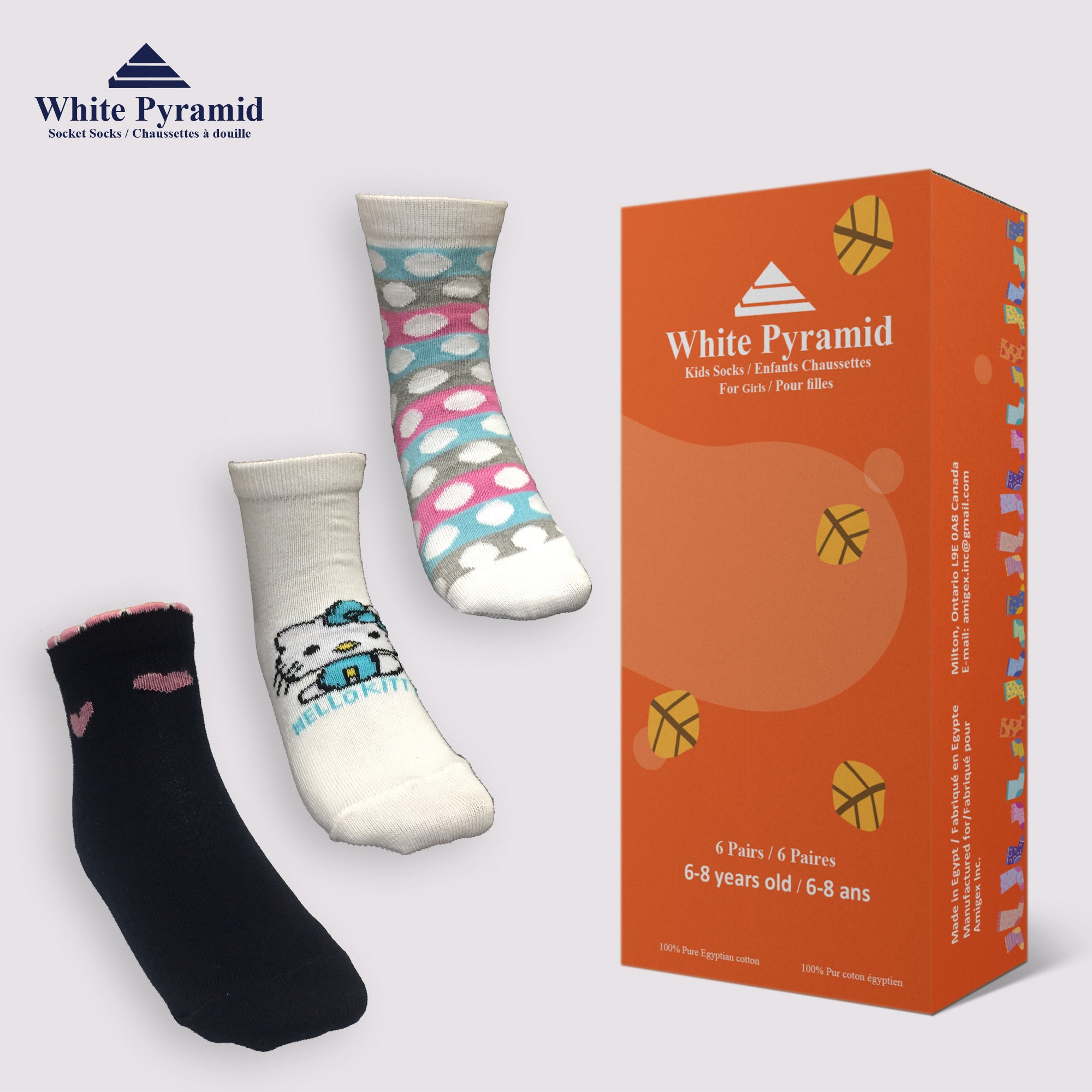 Kids Socks Assorted Quantity : 6 Pairs image 0