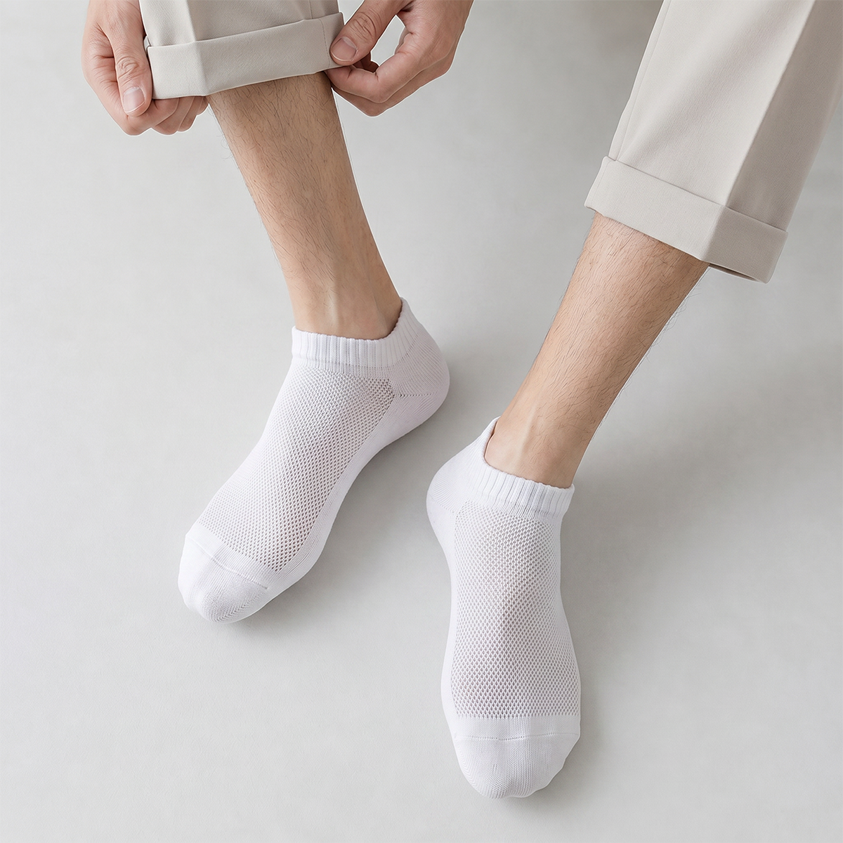 Ramsis - Egyptian Cotton Ankle Socks — Odour-Free Guarantee